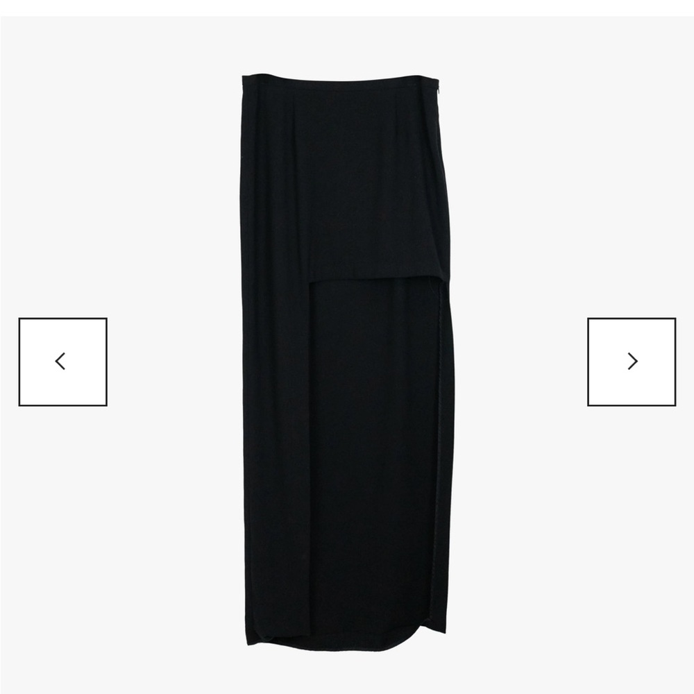 Zara maxi skirt cut out